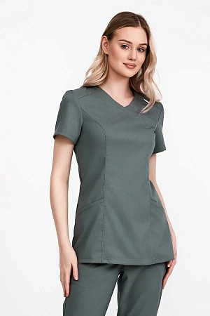 Костюм женский с коротким рукавом (тк.ELITE) 4-86-30-1  в Ханты-Мансийске 1