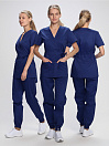 MedLine Костюм женский MedLine Марго (тк.Смесовая,145), т.синий