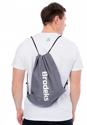 Сумка-мешок Brodeks KM140, серый Brodeks в Ханты-Мансийске 1