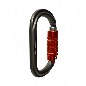 Ver 0261-3 Карабин «GRAY» овал трехтактный (Keylock) Vertical C в Ханты-Мансийске 1