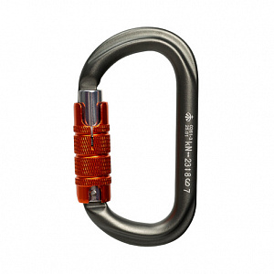 Ver 0261-3 Карабин «GRAY» овал трехтактный (Keylock) Vertical C в Ханты-Мансийске