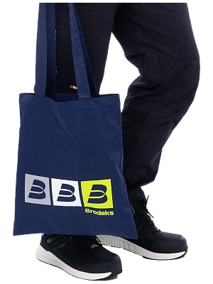 Шоппер Brodeks KM141, синий Brodeks в Ханты-Мансийске